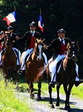 Retraite des Guiides à Cheval