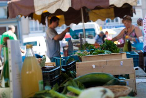 Le marché Quai Gambetta