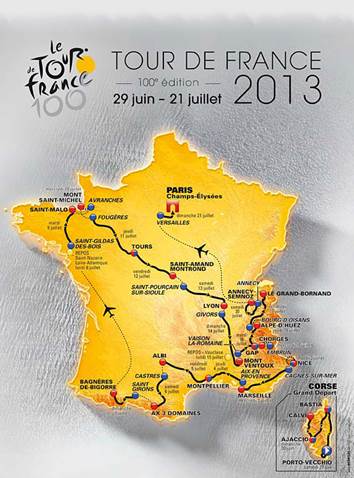 Affiche Tour de France 2013