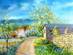 Printemps à Châtel-Chéhéry - huile sur toile 81 x 65 cm Printemps à Châtel-Chéhéry - huile sur toile 81 x 65 cm