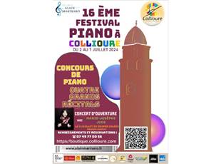 Piano festival in Collioure!