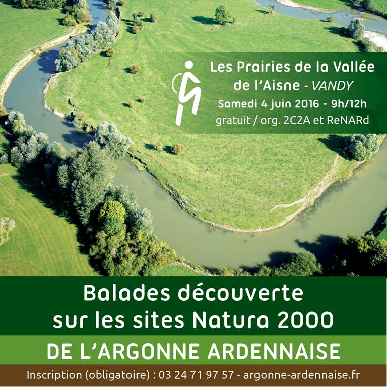 Découverte du site Natura 2000 : les Prairies de la Vallée de l’Aisne à VANDY 1