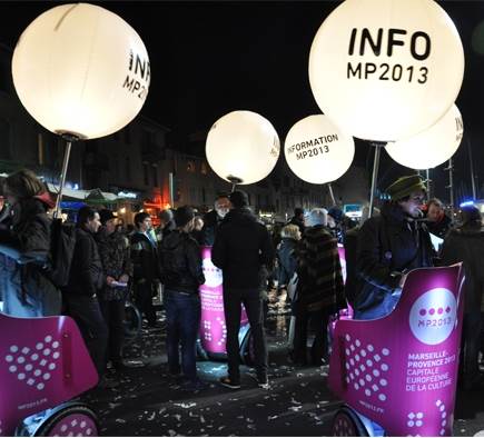 Ouverture de Marseille-Provence 2013 : la vidéo de l'opération à gyropode Segway !