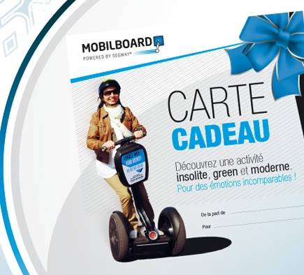 Pour Noël, offrez un cadeau original avec la carte cadeau Mobilboard !
